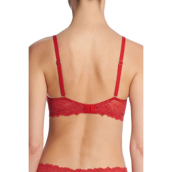 Natori NWT Heavenly Convertible Balconette Underwire Bra Poinsettia 32D - Picture 3 of 8